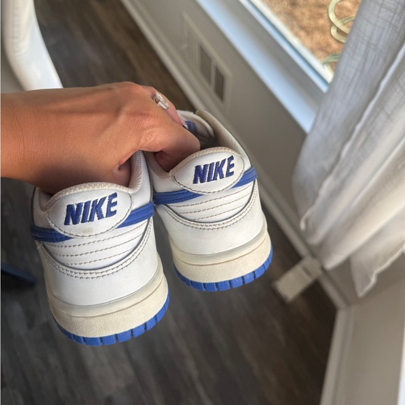 Nike dunk low summit white hyper royal blue 5 6.5 - Picture 4 of 6